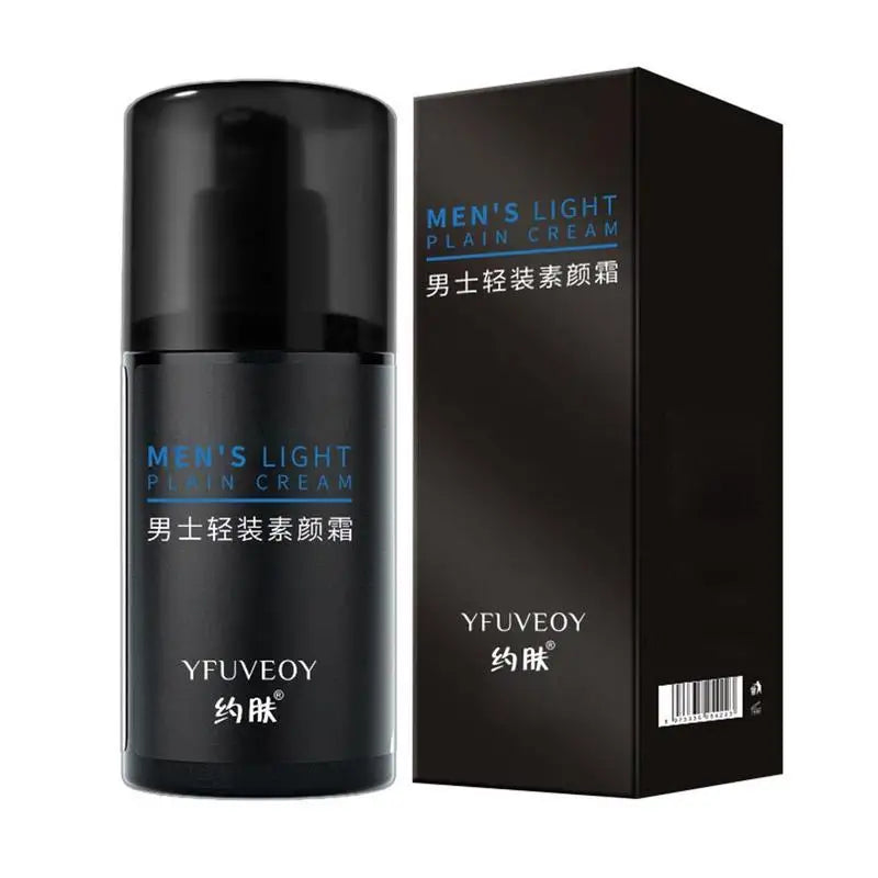 Lazy Men's Isolation Cream Invisible Pores Facial Brighten Correcting Skin Tone Refreshing Moisturizing Oil Control Cosmetics