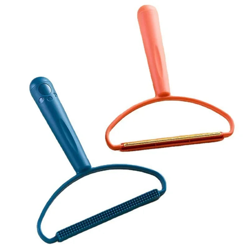 Clothes Hair Scraper Portable Double Sided Tweed Coat Manual Hair Ball Cleaning Household No Harm to Clothes Hair Ball Trimmer
