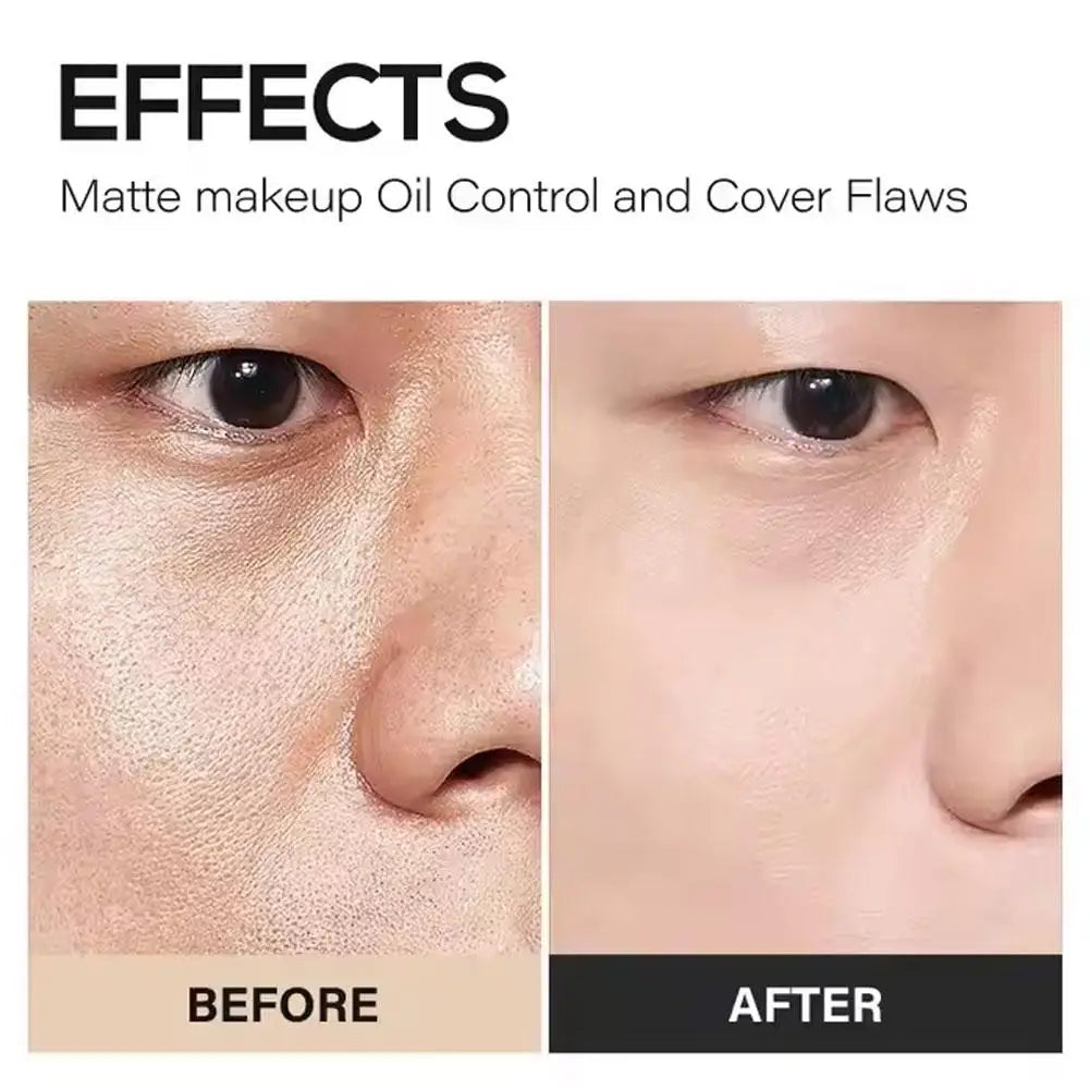 Lazy Men's Isolation Cream Invisible Pores Facial Brighten Correcting Skin Tone Refreshing Moisturizing Oil Control Cosmetics