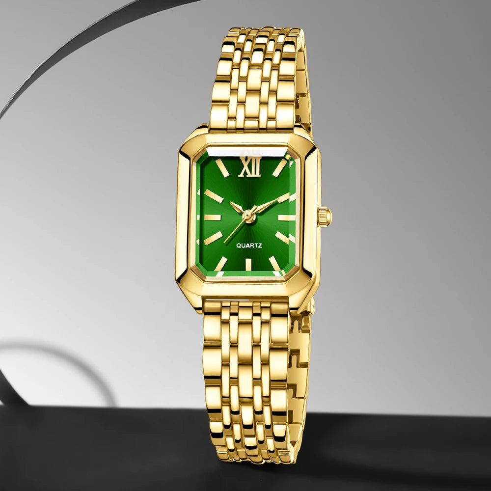 1PCS Fashion Women's Watch Luxury Trendy Versatile Quartz Watch Suitable for Daily Clothing Matching or As a Gift