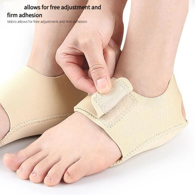 Comfortable Heel Support Sleeve Breathable Back Adjustable Closures Systems Suitable for Reducing Foot Fatigue