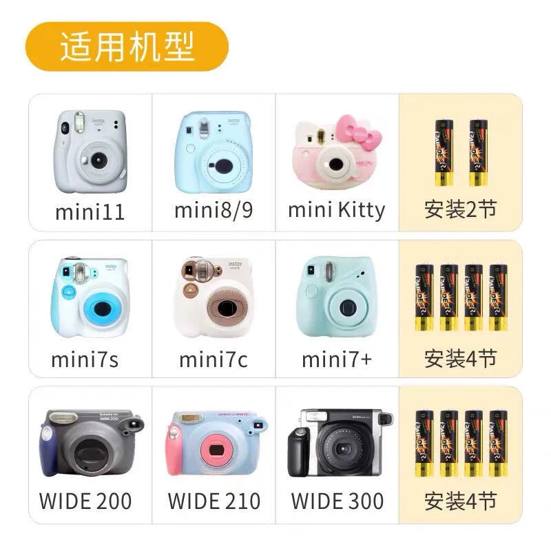 AA 1.5V LR6 dry cell battery Suitable  for fujifilm instax mini 12 11 40 41 7s 7se 7+ camera