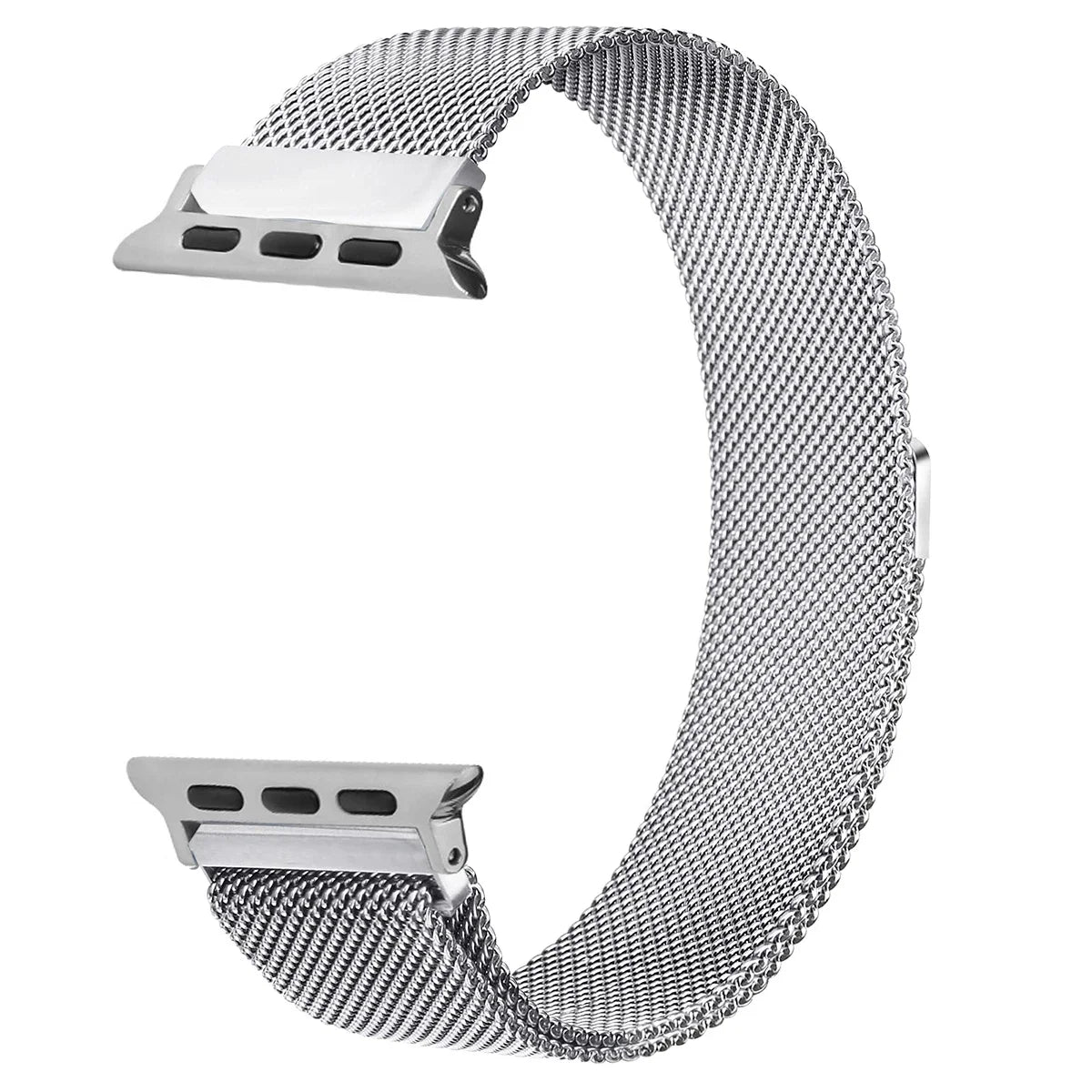 Stainless steel metallic Milan strap suitable for Apple Watch series 987654321 men and women to replace mesh strap