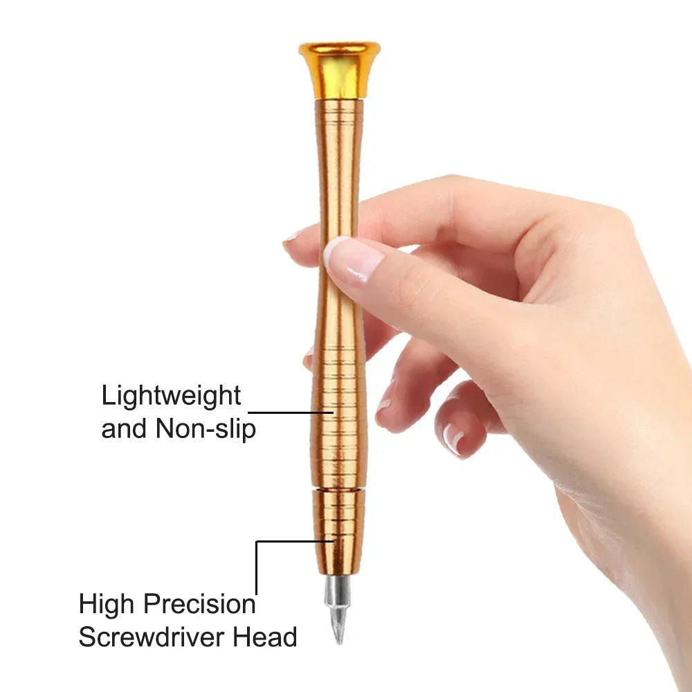 Mini Precision Screwdriver Set 25 in 1 Electronic Torx Screwdriver Opening Repair Tools Kit for iPhone Camera Watch Tablet PC