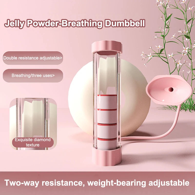 Premium Set of Abdominal Muscle and Lung Capacity Training Tools, Breathing Exercise Device for Men and Women